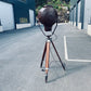 Industrial Tripod Spot Light DDR Rust