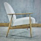 Scandinavian Mid Century Modern chair by H.Lis