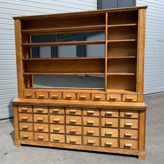 Vintage Apothecary bank of drawers / cupboard