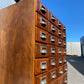 Oak filing cabinet from Prague library