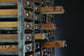 Industrial bank of drawers from Italian military workshop