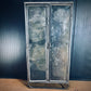 Rare pre-war era heavy-duty 2 door workshop HS locker.