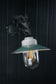 Goosneck industrial lamp from Italy